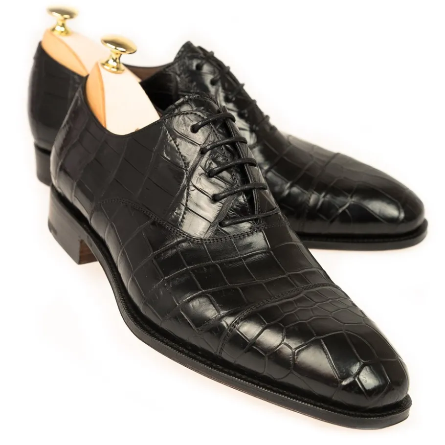 oxford_a_bout_droit_alligatore_noir_carmina_0.webp New Carmina OXFORD A BOUT DROIT ALLIGATORE NOIR | BLACK