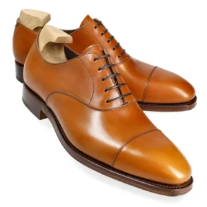 Store Carmina OXFORD A BOUT DROIT CHAUSSURES CUIR BOXCALF | TANNED