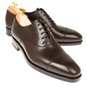 New Carmina OXFORD A BOUT DROIT CHAUSSURES MARRON BOXCALF | BROWN