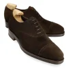 Clearance Carmina OXFORD A BOUT DROIT CHAUSSURES MARRON DAIM | BROWN