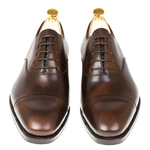 Online Carmina OXFORD A BOUT DROIT CHAUSSURES MARRON DEMASQUABLE | BROWN