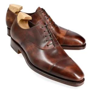 Fashion Carmina OXFORD A BOUT DROIT CHAUSSURES MARRON MUSEUM | BROWN