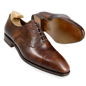 Outlet Carmina OXFORD A BOUT DROIT CHAUSSURES MARRON MUSEUM | BROWN