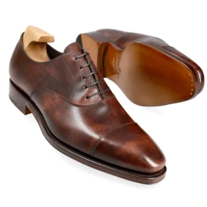 Fashion Carmina OXFORD A BOUT DROIT CHAUSSURES MARRON MUSEUM | BROWN