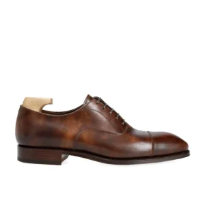 Outlet Carmina OXFORD A BOUT DROIT CHAUSSURES MARRON MUSEUM | BROWN