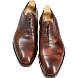 Fashion Carmina OXFORD A BOUT DROIT CHAUSSURES MARRON MUSEUM | BROWN