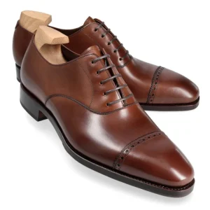 Best Sale Carmina OXFORD A BOUT DROIT CHAUSSURES MARRON VEGANO | BROWN