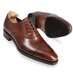 Best Sale Carmina OXFORD A BOUT DROIT CHAUSSURES MARRON VEGANO | BROWN