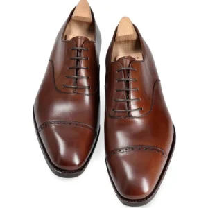 Best Sale Carmina OXFORD A BOUT DROIT CHAUSSURES MARRON VEGANO | BROWN