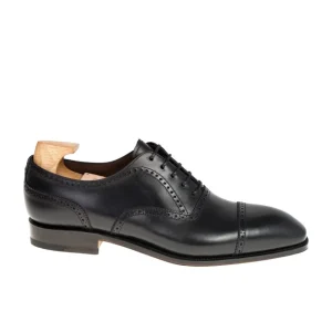 Flash Sale Carmina OXFORD A BOUT DROIT CHAUSSURES NOIR BOXCALF | BLACK