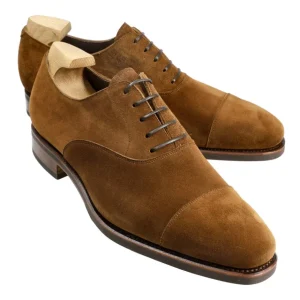 Best Sale Carmina OXFORD A BOUT DROIT CHAUSSURES VEAU DAIM | SNUFF