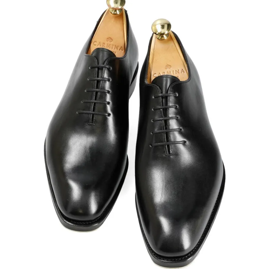 oxford_une_piece_chaussures_noir_boxcalf__carmina_3.webp Cheap Carmina OXFORD UNE PIECE CHAUSSURES NOIR BOXCALF | BLACK