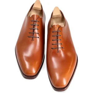 Sale Carmina OXFORD UNE PIECE CHAUSSURES TAN BOXCALF | TANNED