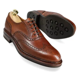 Online Carmina OXFORDS WINGTIP 731 FORÊT TANNED(CHESNUTFINISH)