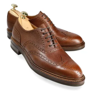 Online Carmina OXFORDS WINGTIP ÉDITION LIMITÉE 731 FORÊT CHESNUT