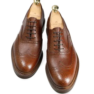Online Carmina OXFORDS WINGTIP ÉDITION LIMITÉE 731 FORÊT CHESNUT
