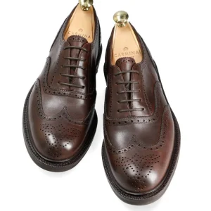 Flash Sale Carmina OXFORDS WINGTIP ÉDITION LIMITÉE 80337 LLUBI BROWN