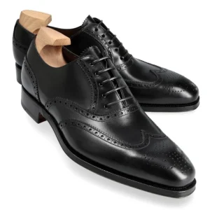 Clearance Carmina PELLE VEGA OXFORD CHAUSSURES NOIR BOXCALF |