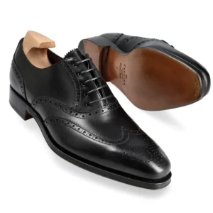 Clearance Carmina PELLE VEGA OXFORD CHAUSSURES NOIR BOXCALF |