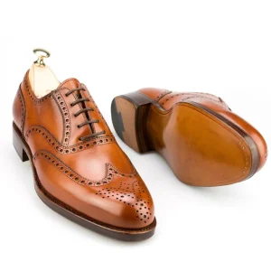 Outlet Carmina PELLE VEGA OXFORD CHAUSSURES TAN VEGANO |