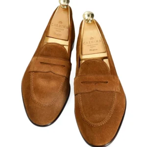 Store Carmina PENNY LOAFERS 80546 UETAM EE PARISIANBROWN