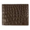 Best Sale Carmina PETIT PORTEFEUILLE POUR HOMME ALLIGATORE BROWN