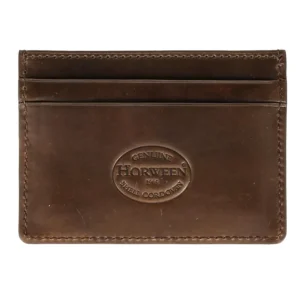 Shop Carmina PORTE CARTES EN CORDOVAN ARMAGNAC