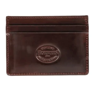 Fashion Carmina PORTE CARTES EN CORDOVAN BORDEAUX BURGUNDY