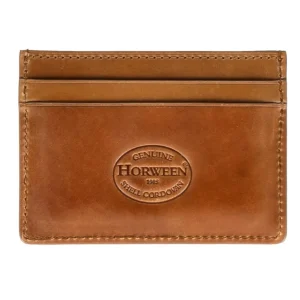 Cheap Carmina PORTE CARTES EN CORDOVAN BOURBON
