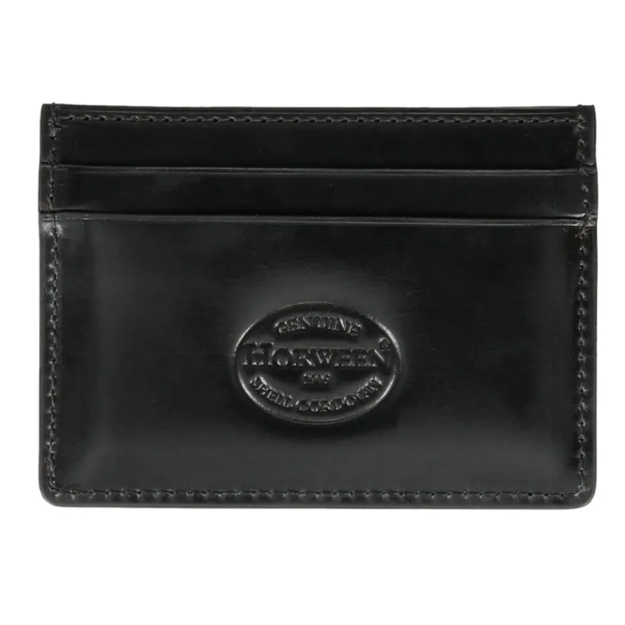 porte_cartes_en_cordovan_noire_1.webp Store Carmina PORTE CARTES EN CORDOVAN NOIRE BLACK