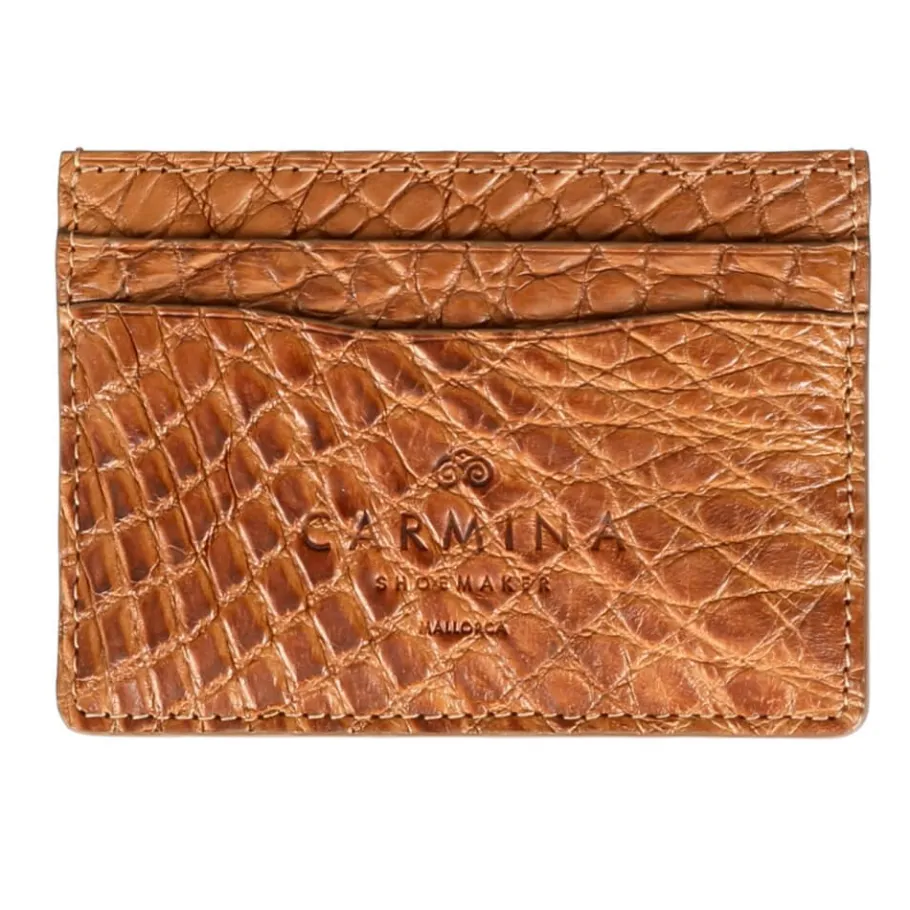porte_cartes_en_crocodile_0.webp Discount Carmina PORTE CARTES EN CROCODILE TANNED