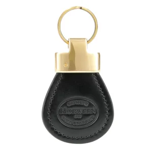 Outlet Carmina PORTE-CLÉS EN CUIR CORDOVAN BLACK