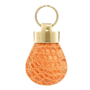Discount Carmina PORTE-CLÉS EN CUIR DE CROCODILE TANNED