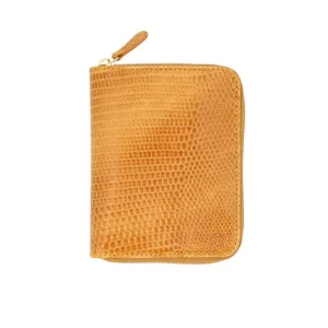 New Carmina PORTEFEUILLE DE TAILLE MOYENNE POUR FEMME LIZARD CALABAZA