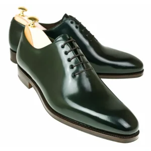 Best Sale Carmina RICHELIEU CHAUSSURE CORDOVAN | GREEN