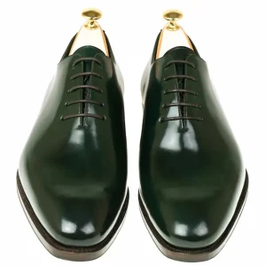 Best Sale Carmina RICHELIEU CHAUSSURE CORDOVAN | GREEN