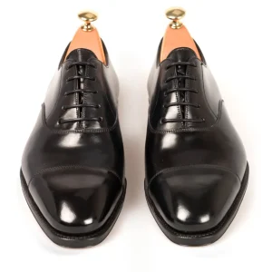 Discount Carmina RICHELIEU CHAUSSURE CORDOVAN NOIR | BLACK