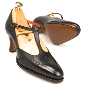 Clearance Carmina T STRAP SHOES 1389 LLUC BLACK
