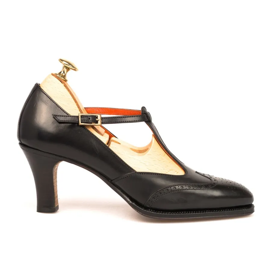 t_strap_shoes__lluc_2-1.webp Clearance Carmina T STRAP SHOES 1389 LLUC BLACK