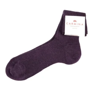Cheap Carmina Women's short socks in . LILAC